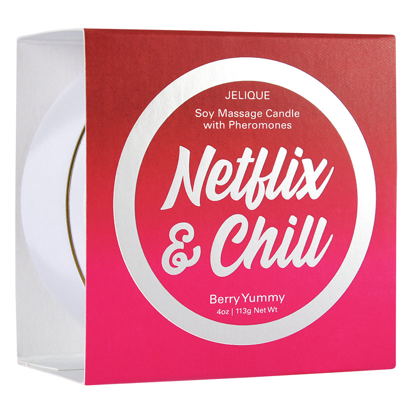 Jelique Massage Candle Netflix & Chill Berry Yummy 4Oz