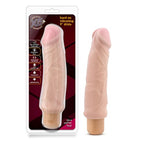 X5 Hard On Vibrating 9 Inch Dildo - Natural