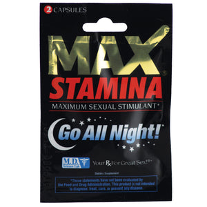 Max Stamina-2 Pill Pack