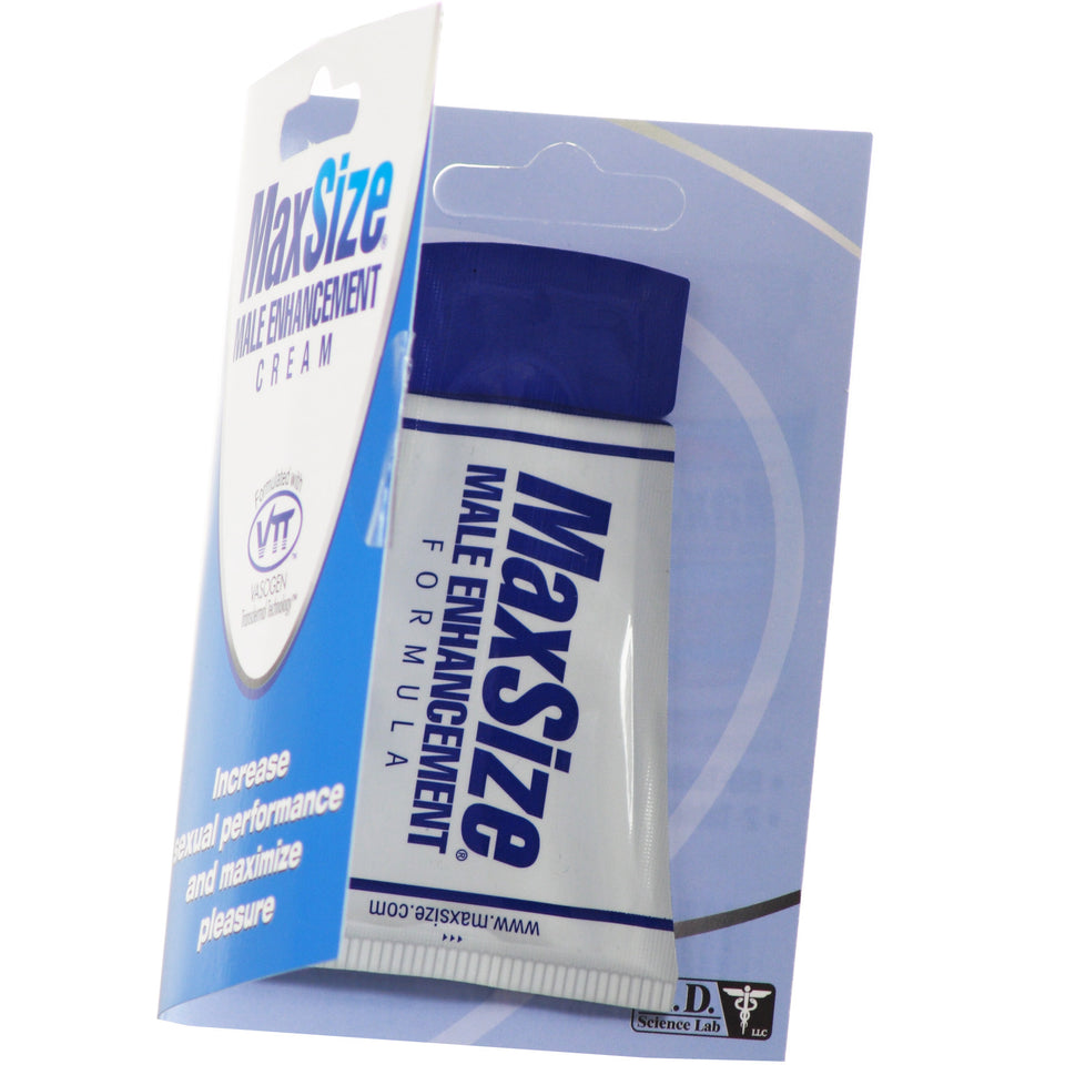 Max Size Male Enhancement Cream Single Pack