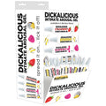 Dickalicious Gel-Assorted Hanging Display Of 144 2Ml Tubes