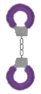 BeginnerS Handcuffs Furry Purple
