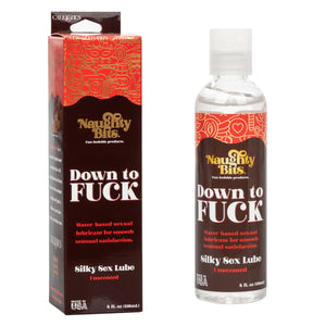 Naughty Bits Down To Fuck Silky Sex Lube -  Boxed
