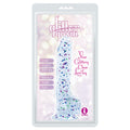 Glittergasm Dong-Blue And Green Swirl 8''