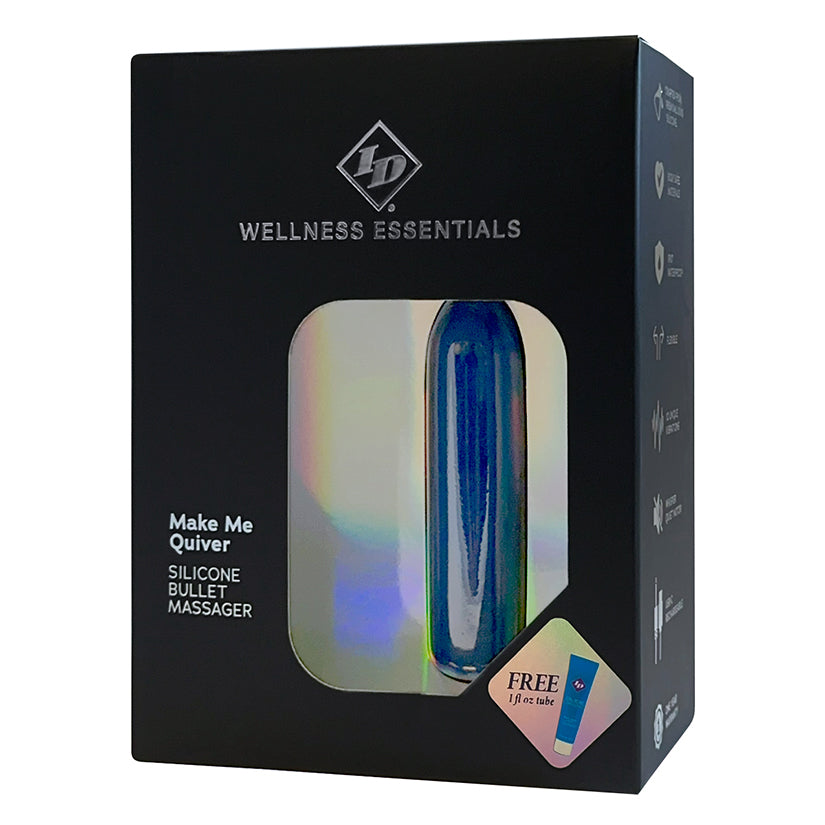 Id Wellness Essentials Make Me Quiver Silicone Bullet