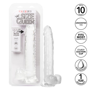 Size Queen 10In Clear