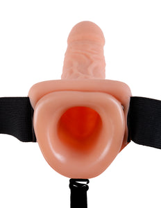 Fetish Fantasy Series 11 Inch Hollow Strap-On - Flesh