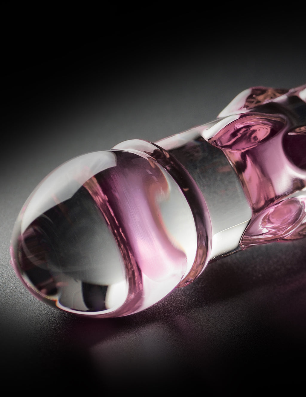 Icicles No. 6 - Clear  Pink
