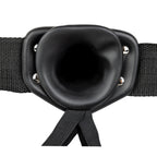 Hollow Strapon Without Balls 6 Inch  Black