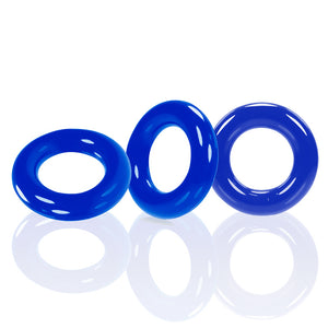 Oxballs Willy Rings 3-Pack Cockrings Blu