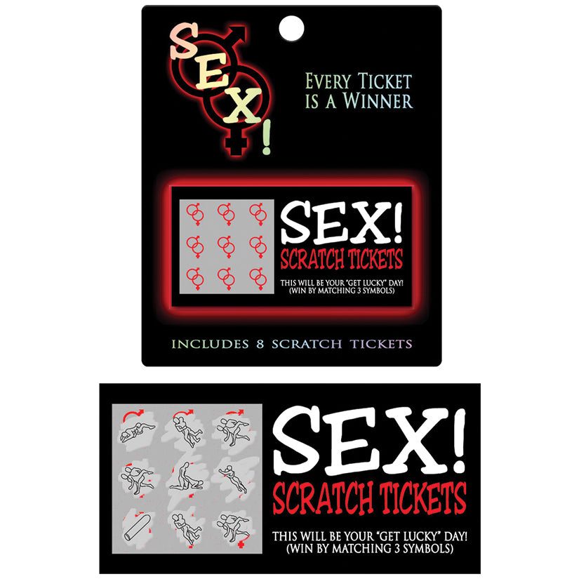 Sex! Scratcher Tickets (8 Pack)