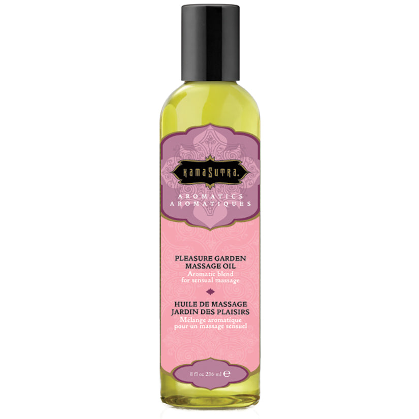 Kama Sutra Aromatic Massage Oil-Pleasure Garden 8Oz
