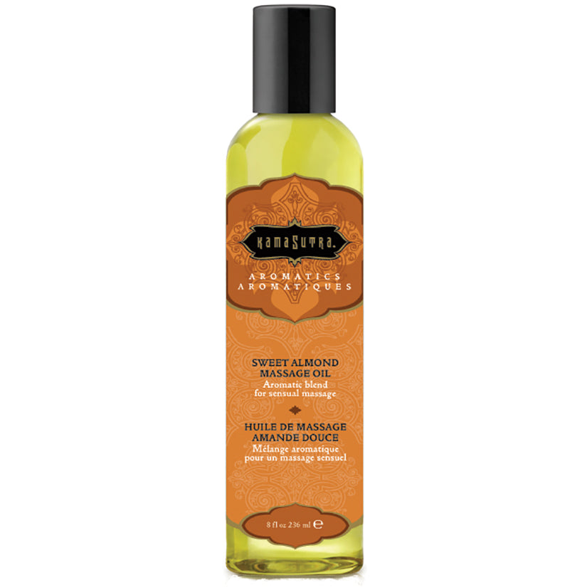 Kama Sutra Aromatic Massage Oil-Sweet Almond 8Oz