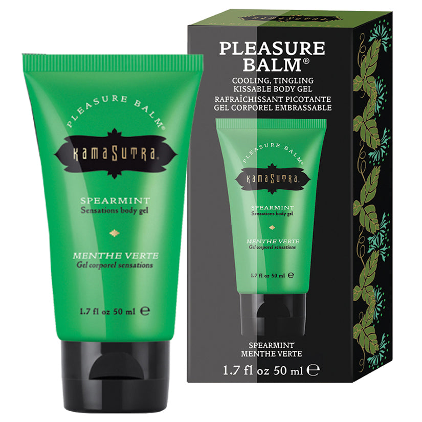 Kama Sutra Pleasure Balm Sensations-Spearmint 1.7Oz