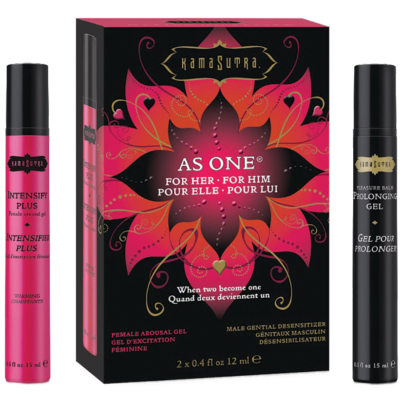 Kama Sutra As One For Her/ For Him (2 Pack) .4Oz