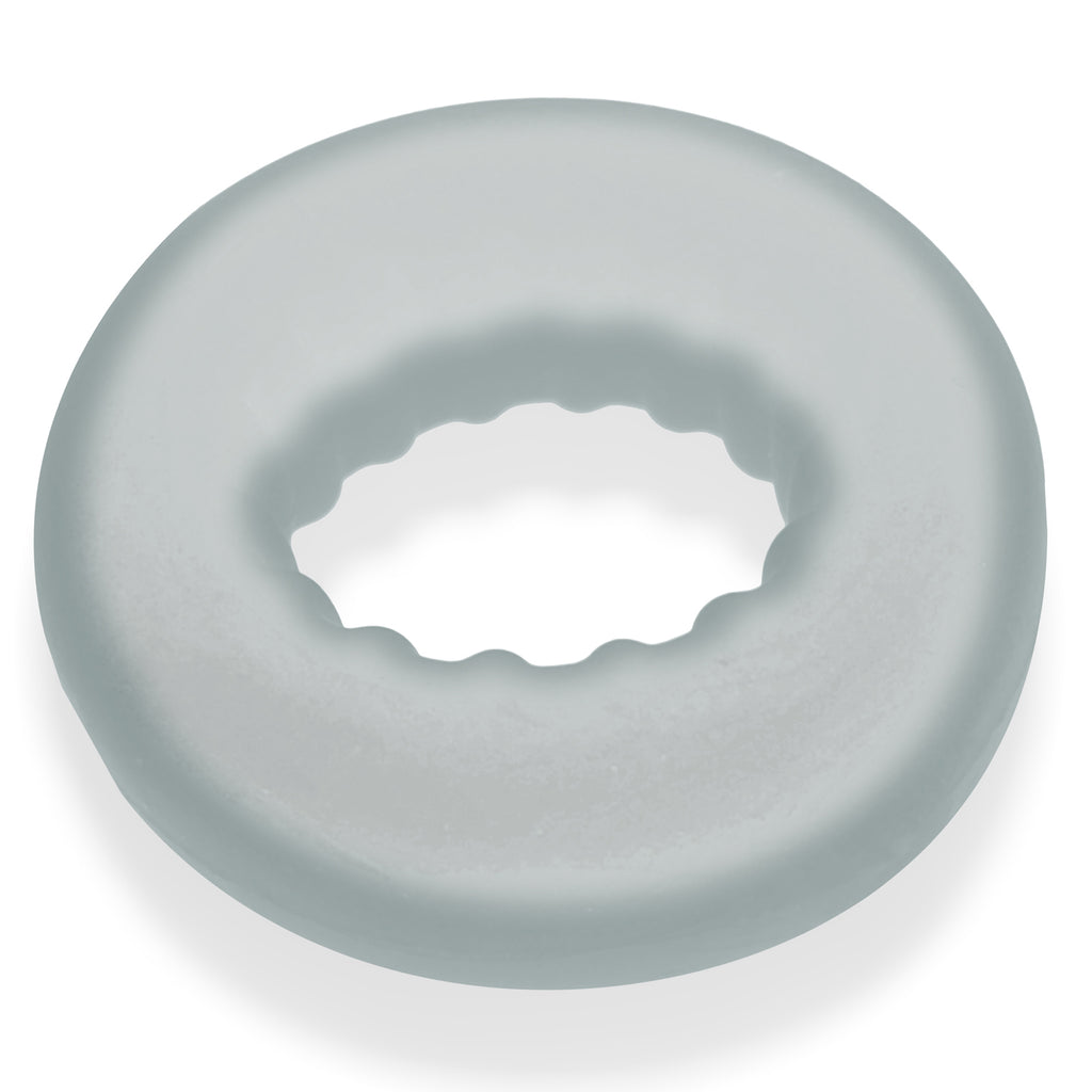 Axis - Rib Griphold Cockring - Clear Ice