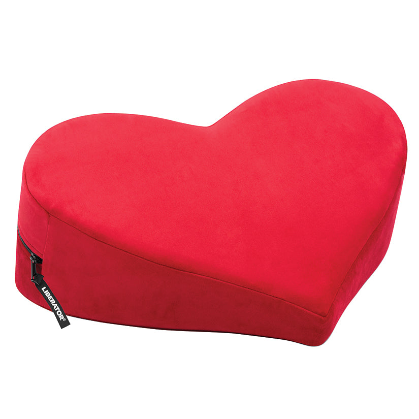 Liberator Heart Wedge Microvelvet-Red