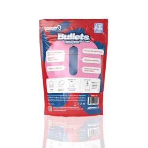 Screaming O 4B - Bullet - Super Powered One Touch  Vibrating Bullet - Blueberry
