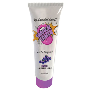 Smack Tarts Lickable Lube-Sour Grape 4Oz