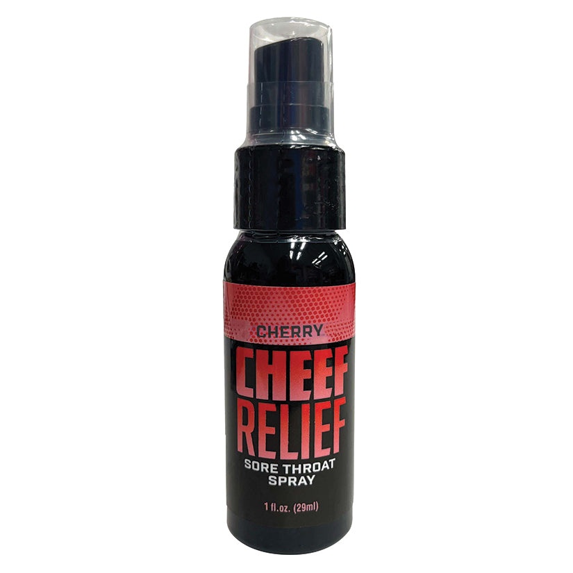 Cheef Relief Throat Spray-Cherry 1Oz