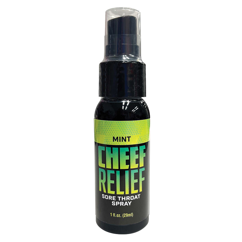 Cheef Relief Throat Spray-Mint 1Oz