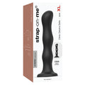 Strap On Me Geisha Dildo With Balls-Black Xl