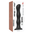 Strap On Me Geisha Dildo With Balls-Black Xl