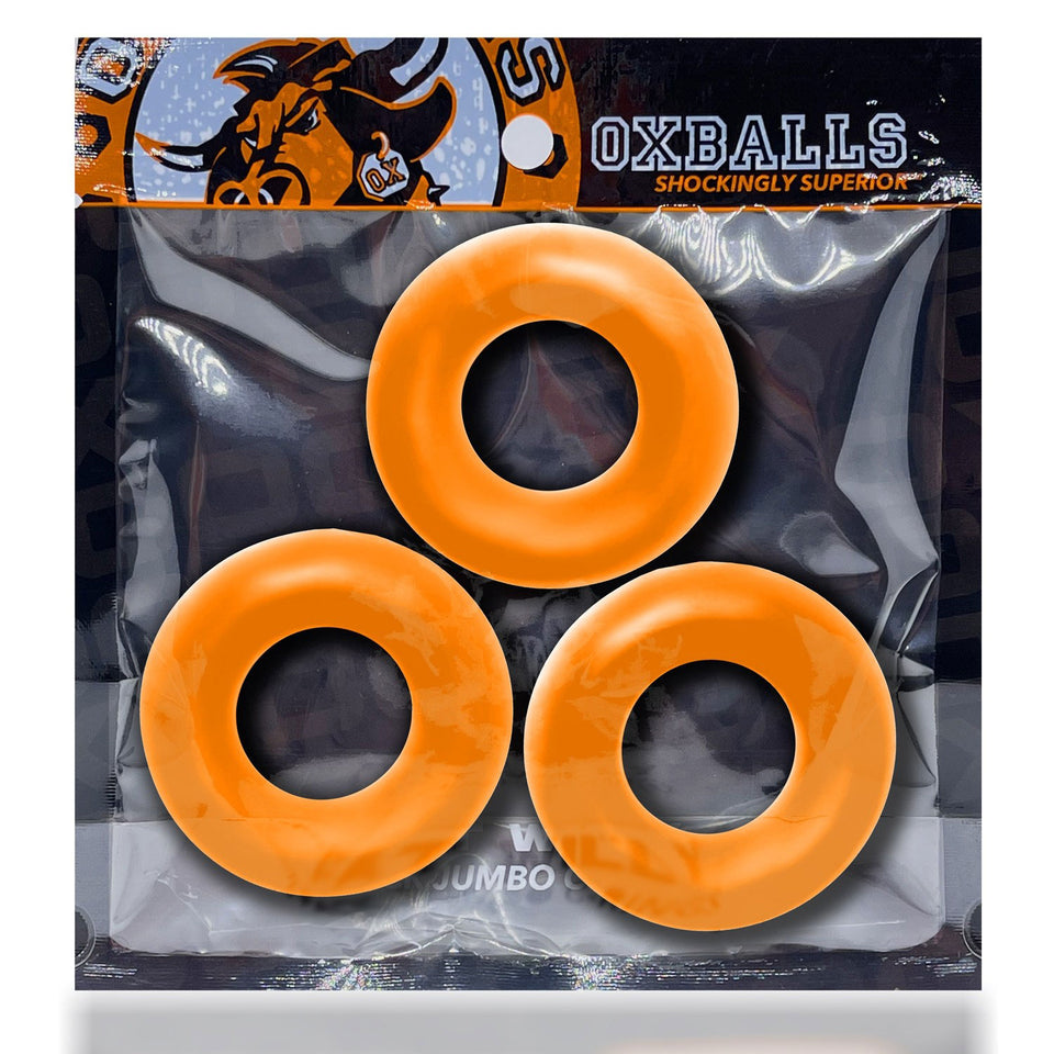 Oxballs Fat Willy 3Pk Jumbo Cockring Ora