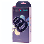 Maia Onyx Silicone Ring Set Of 3