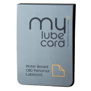 Mylubecard Cbd Infused Personal Lubricant 10Pk