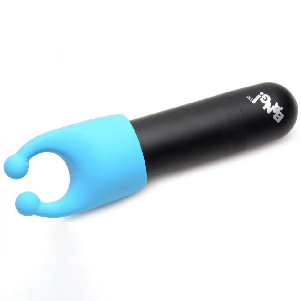Bang! Bullet Vibrator Sex Toy For Women With 7 Vibrating Patterns And 4 Attachments. Adult Toys For Women And Couples Vibrator Sex Toy. Premium Silicone Waterproof And Rechargeable Multi