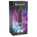 Mystim Right On Ron Estim Vibrator-Black