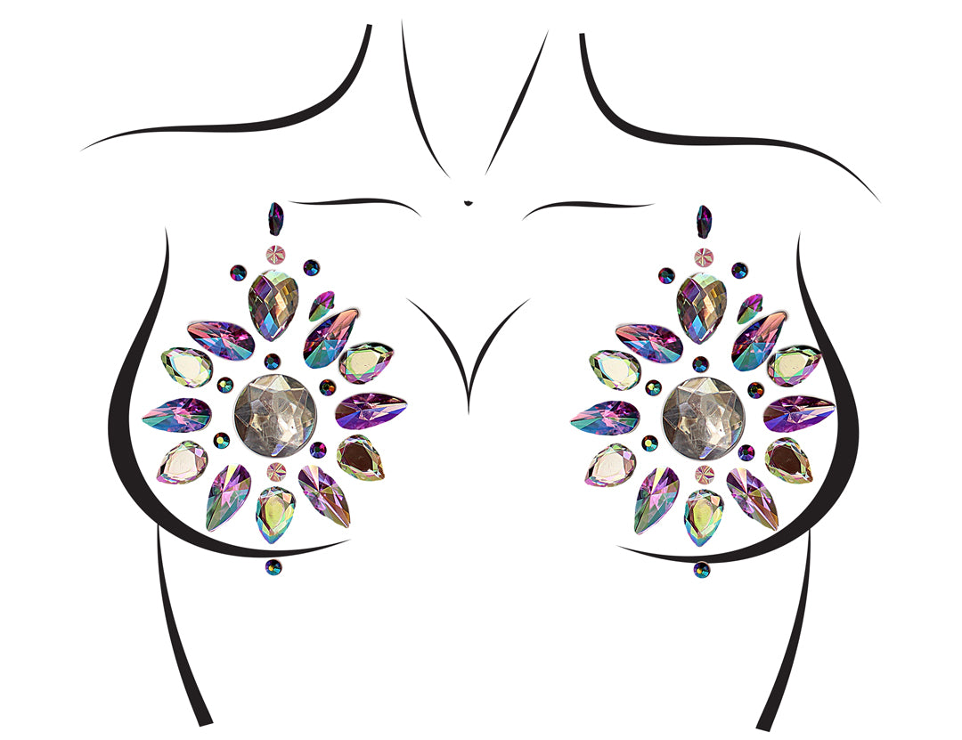 Leg Avenue Cressida adhesive nipple jewel Multicolor Color