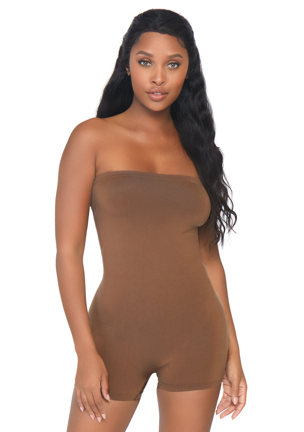 Leg Avenue Seamless opaque microfiber str Tan Color