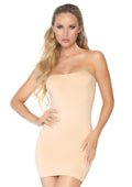 Leg Avenue Seamless opaque microfiber bod Nude Color