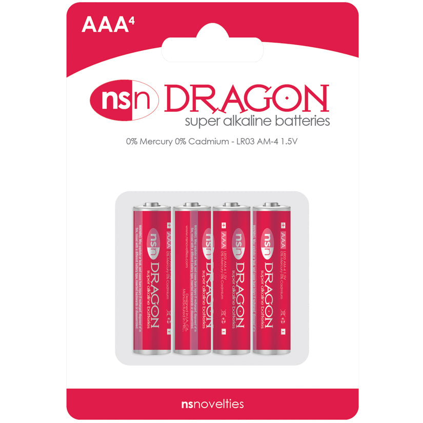 Dragon Alkaline Batteries Aaa (4 Pack)
