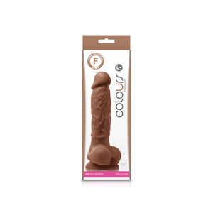 Colours Pleasures 5In Dildo Brown