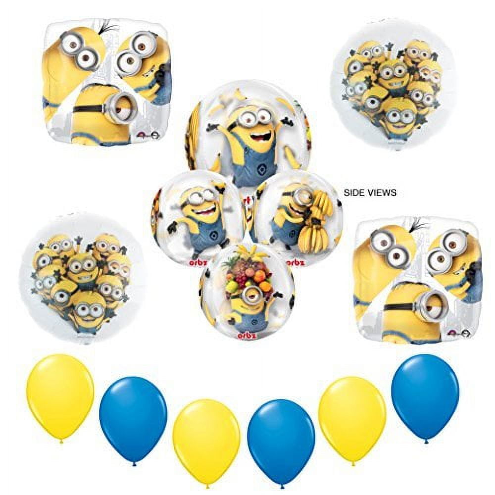 New! Despicable Me Minions Party Supplies Orbz Balloon Decoration Kit