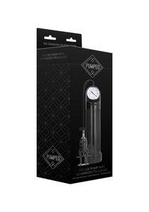 (Wd) Pumped Deluxe Pump W/ Adv Psi Gauge Black