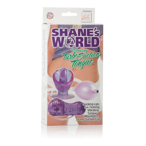 ShaneS World Vibrating Turbo Suction Tongue -  Purple