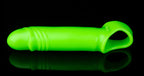 Glow Smooth Stretchy Penis Sleeve Glow In The Dark