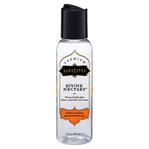 Divine Nectars Flavored Body Glide - Tropical Mango - 2 Fl. Oz. 59Ml