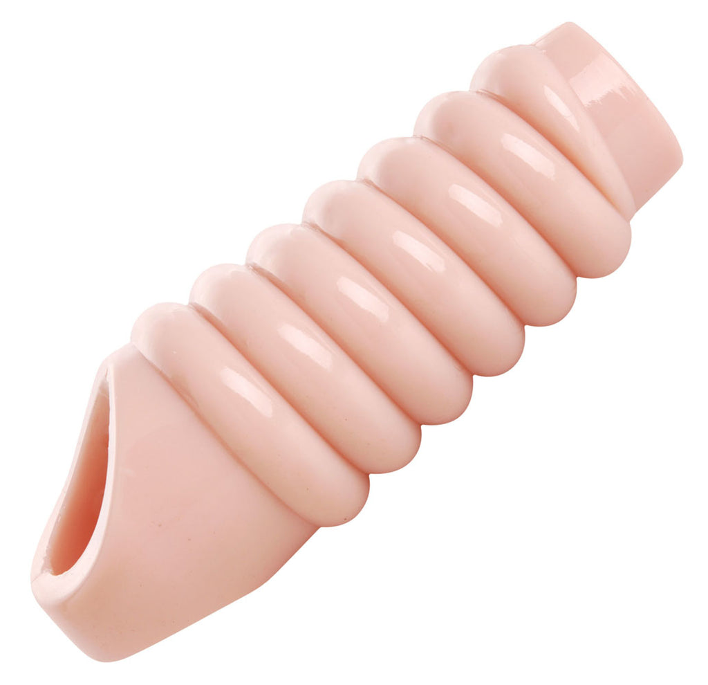 Size Matters Really Ample Ribbed Penis Enhancer