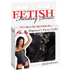 Fetish Fantasy Beginner'S Furry Cuffs-Black