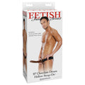 Fetish Fantasy Chocolate Dream Hollow Strap-On 10''