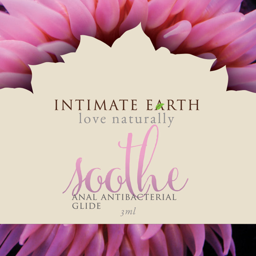 Intimate Earth Soothe Anal Antibacterial Glide Foil 0.1Oz