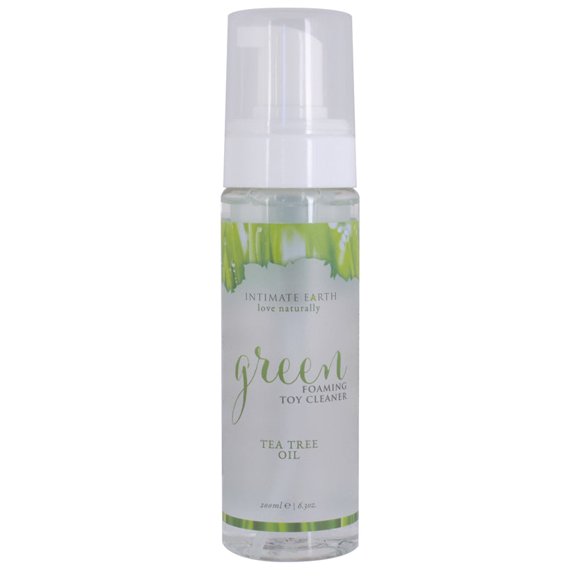Intimate Earth Foaming Toy Cleaner-Green Tea Tree 6.3Oz