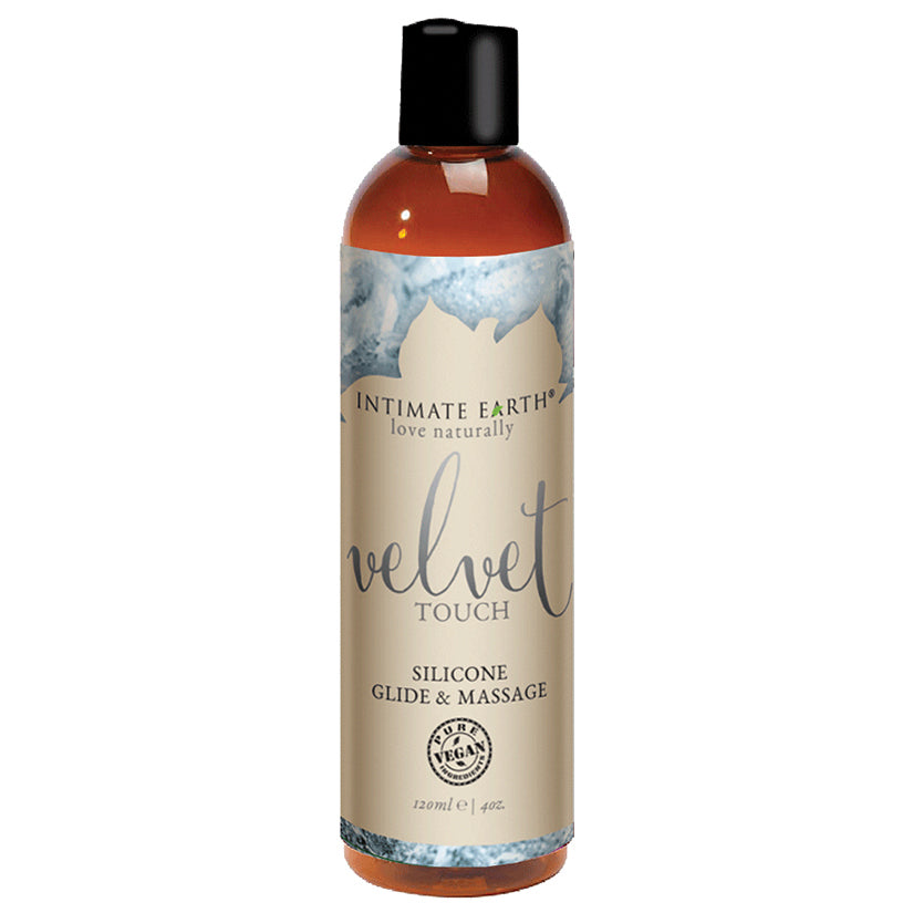 Intimate Earth Velvet Touch Silicone Glide & Massage 4Oz