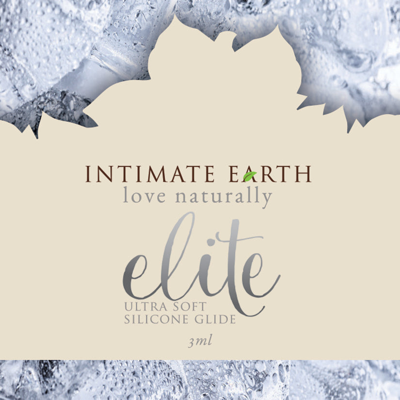 Intimate Earth Velvet Touch Silicone Glide & Massage  Foil 0.1Oz