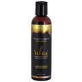 Intimate Earth Aromatherapy Oil Relax-Lemon Grass & Coconut 4Oz